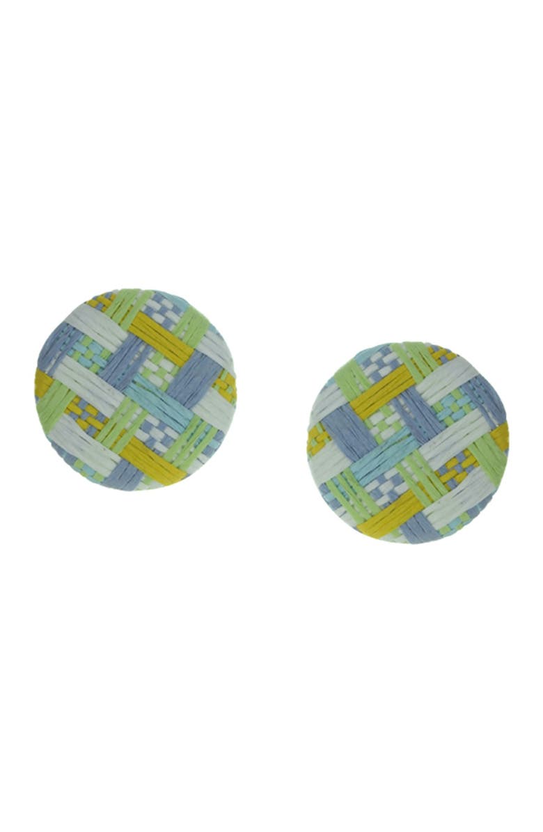 OLIVIA WELLES Natalie Woven Drop Earrings, Main, color, Multi