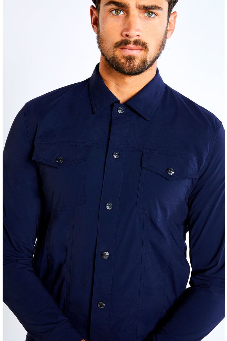 Daniel Denim-Style Jacket, Main, color, Navy