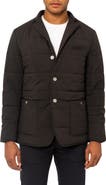 PINO BY PINOPORTE Quilted Button Front Jacket