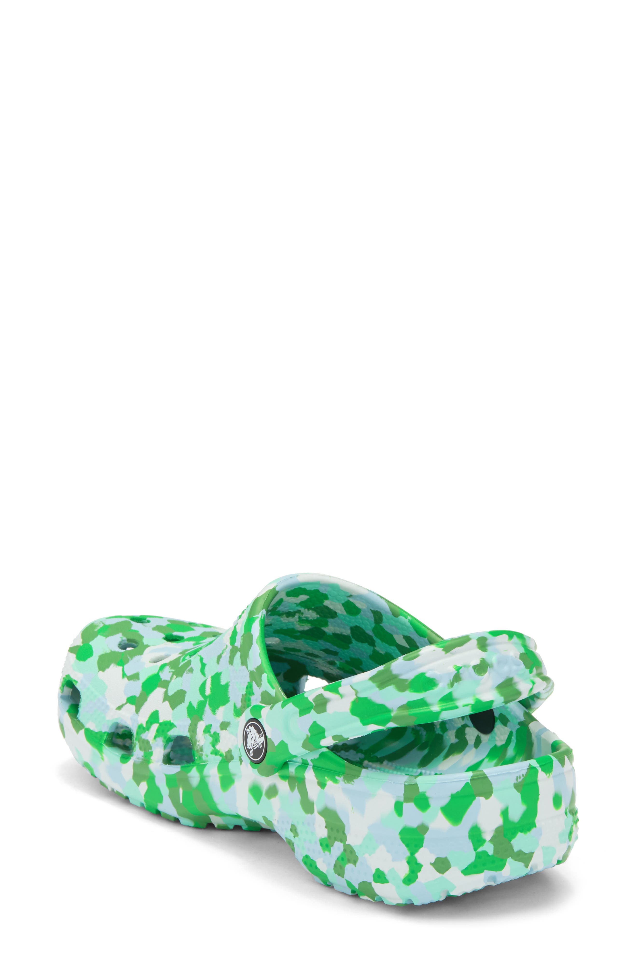 Classic Confetti Clog, Alternate, color, RETRO/ MULTI