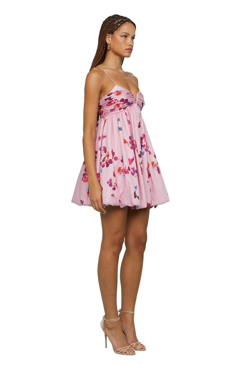 AMUR Kimberly Mini Dress, Alternate, color, Mosaic Poppies