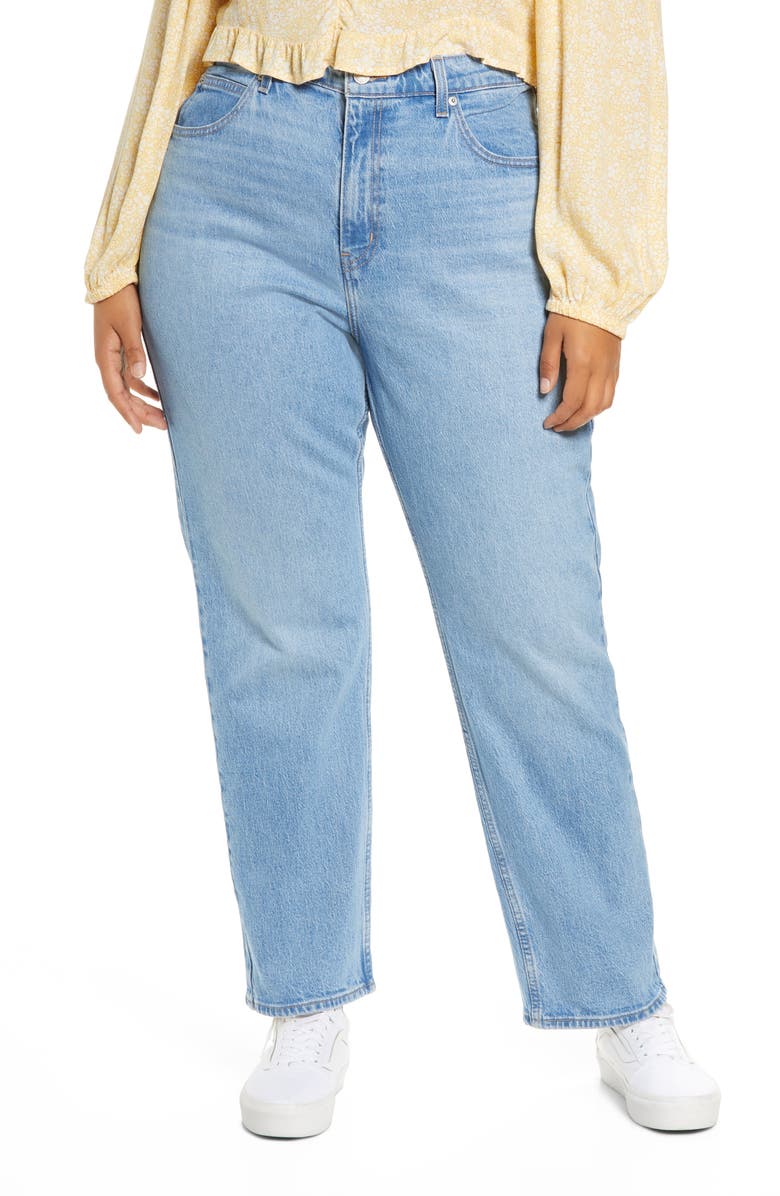 Levi's<sup>®</sup> '70s High Waist Straight Leg Jeans, Main, color, 