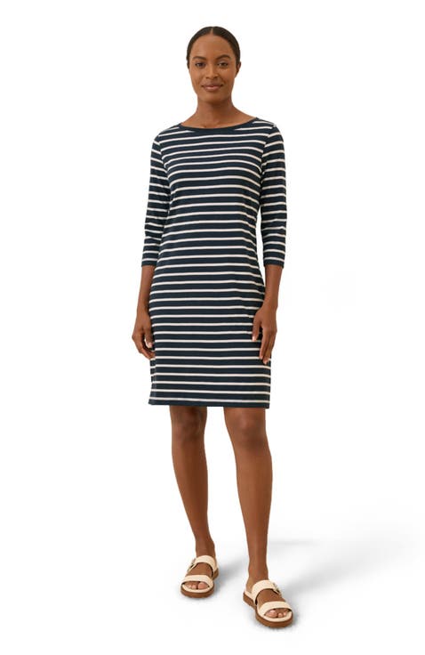 Organic Cotton Softspun Boat Neck Dress