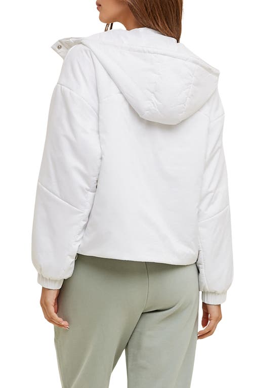 WISHLIST WISHLIST HOODED NYLON ANORAK JACKET