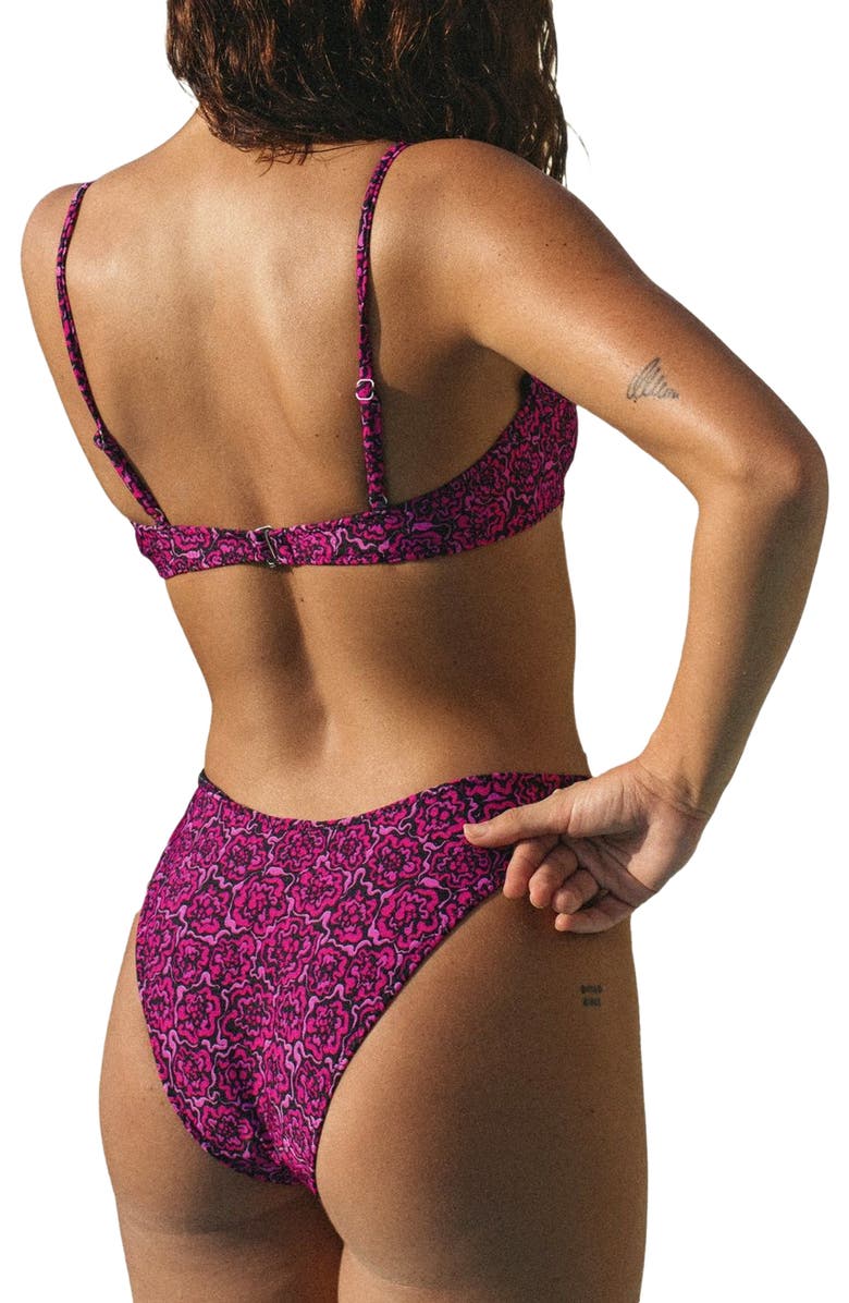 Bright Swimwear Lola Top, Alternate, color, Euphoria