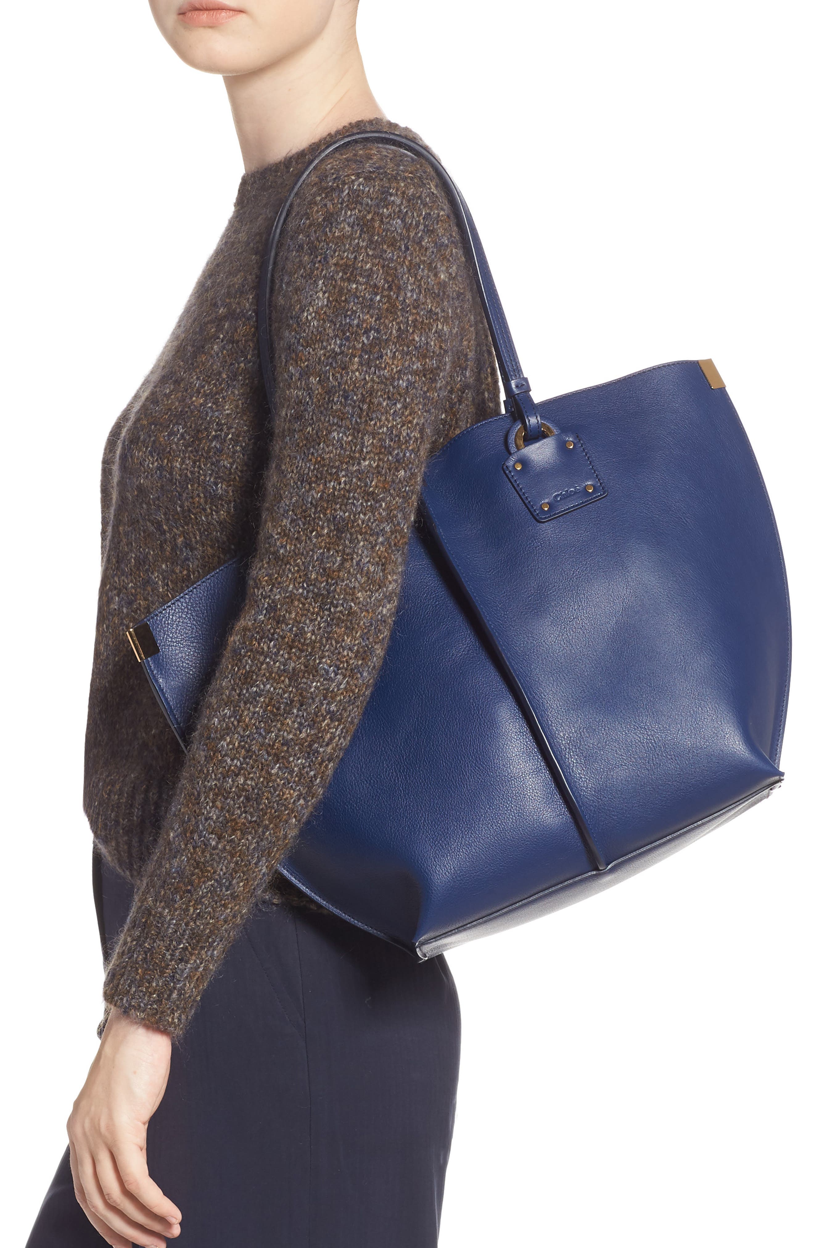 Vick Leather Tote, Alternate, color, CAPTIVE BLUE