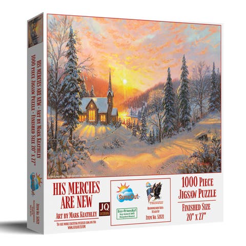 His Mercies are New 1000 piece Jigsaw Puzzle for Adults
