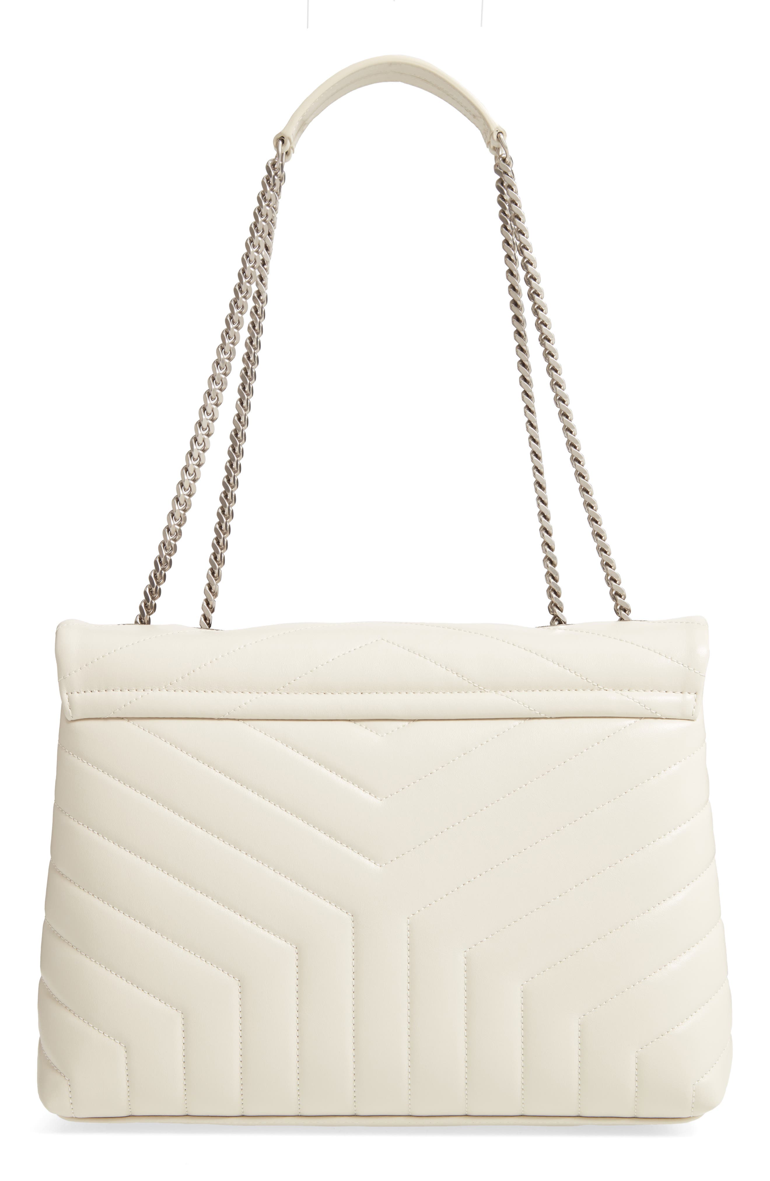 Женские сумки Saint Laurent Medium Loulou Matelassé Leather Shoulder Bag — фото 4