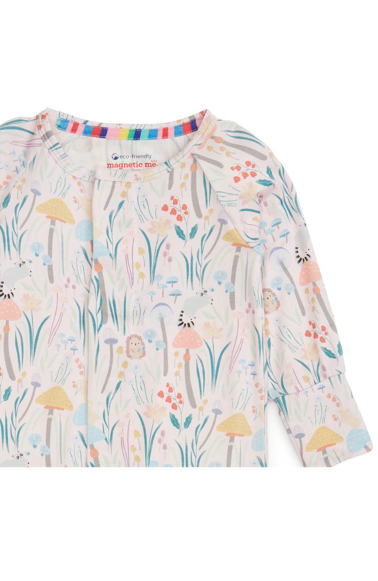 Magnetic Me Shroom & Bloom Magnetic Convertible Romper, Alternate, color, Pink