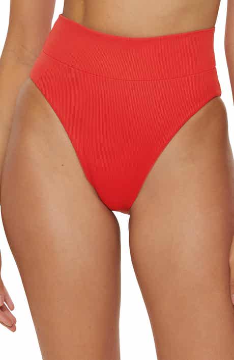 Becca Modern Edge High Waist Bikini Bottoms