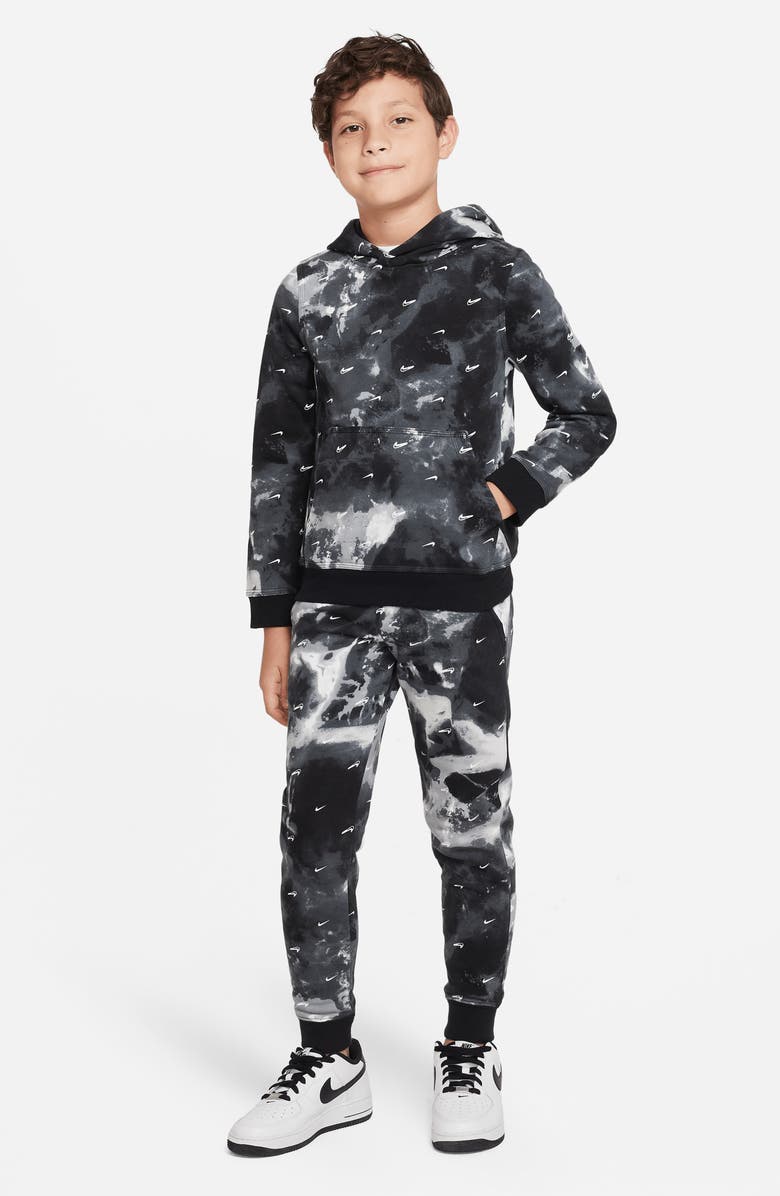 Nike Print French Terry Hoodie, Alternate, color,