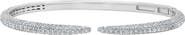 Crislu Chamonix Pavé Open Bangle Bracelet