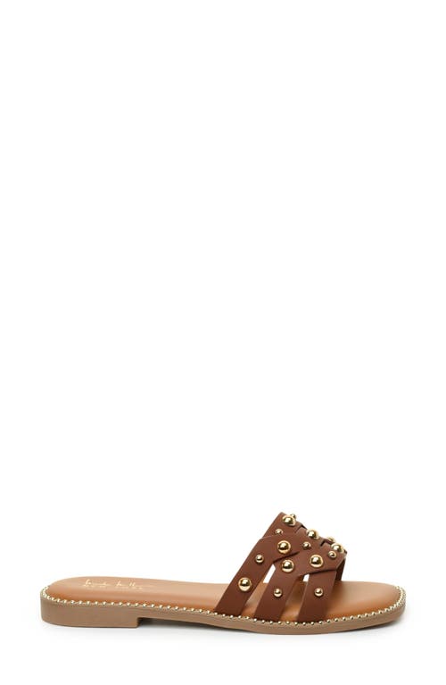 NICOLE MILLER NICOLE MILLER STUDDED SLIDE SANDAL