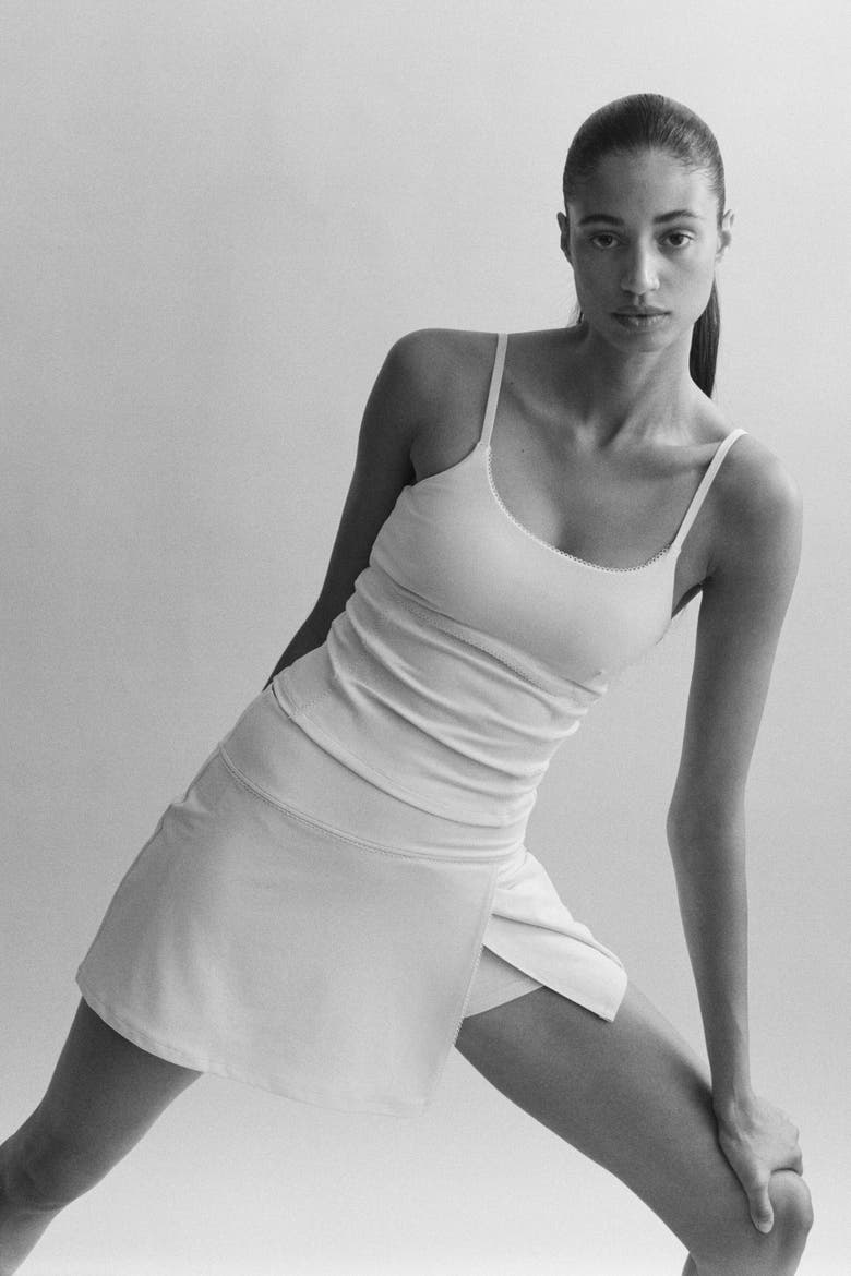 Tennis Skirt, Alternate, color, Ivory