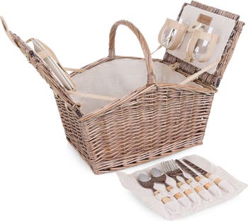 Piccadilly Wicker Picnic Basket