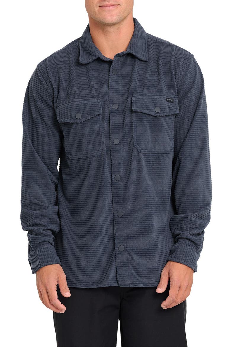 Adventure Division Ridge Overshirt, Main, color, BLUE GRAPHITE