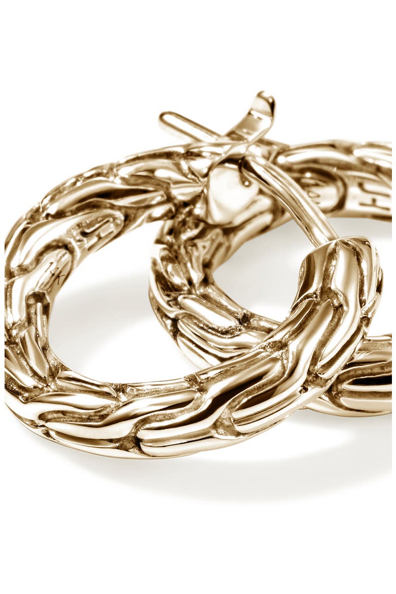JH Essential Hoop Earrings, Alternate, color, GOLD