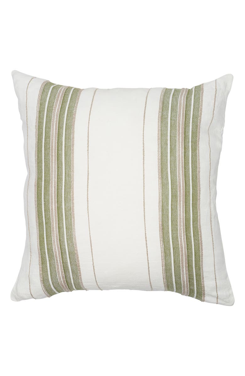 Eadie Lifestyle Oxford Linen Yarn Dyed Accent Pillow, Main, color, 