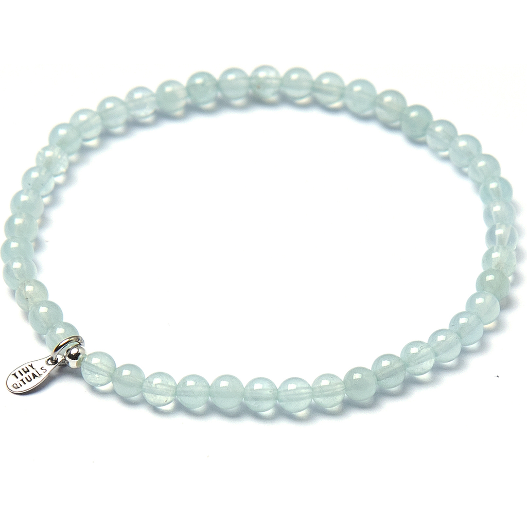 Tiny Rituals Aquamarine Energy Bracelet in Light Blue  product