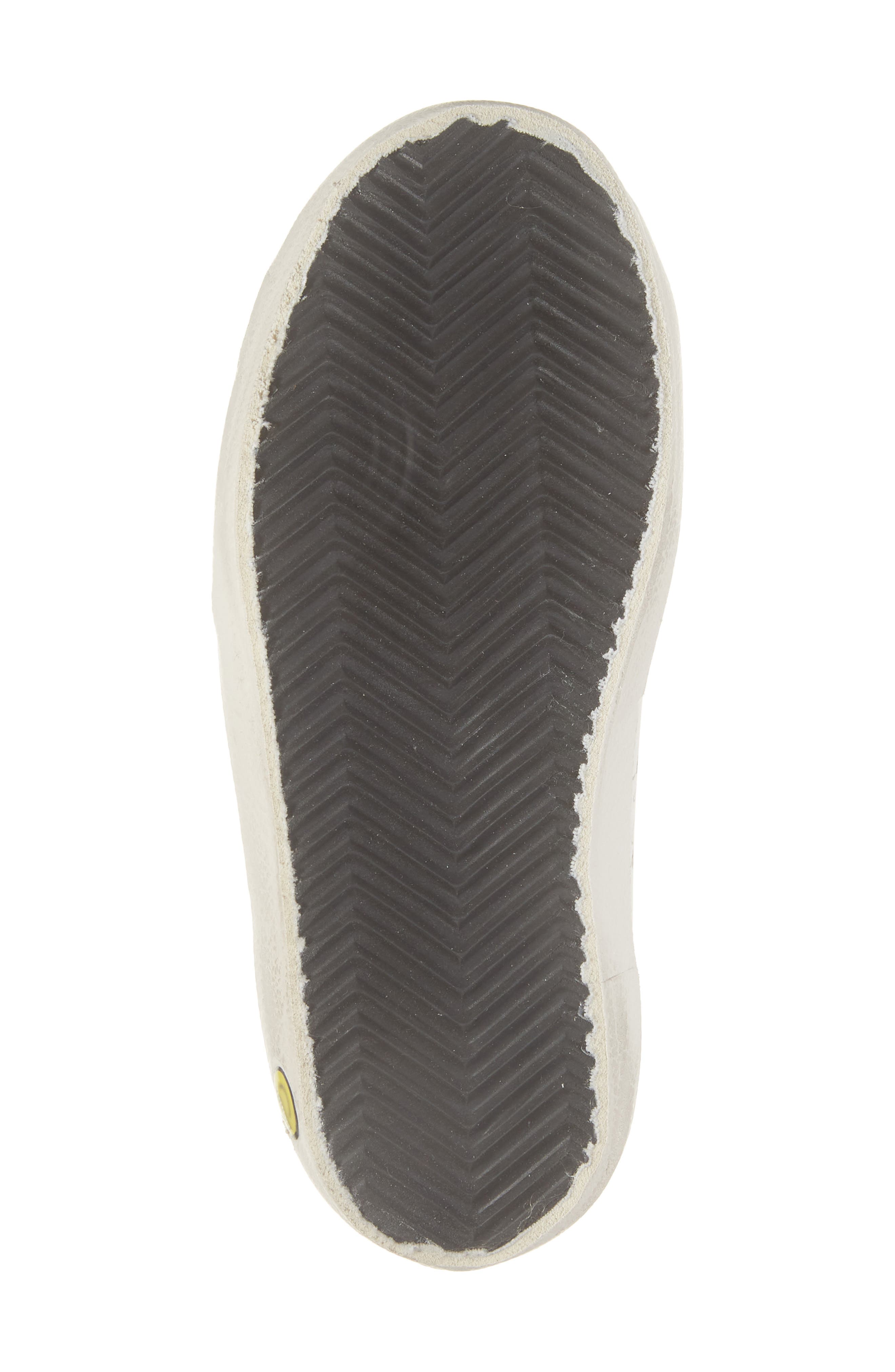 Kids' Old School Sneaker, Alternate, color, WHITE/ ICE/ SILVER