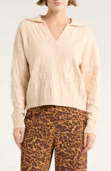 FRNCH Nina Jacquard Pullover Sweater