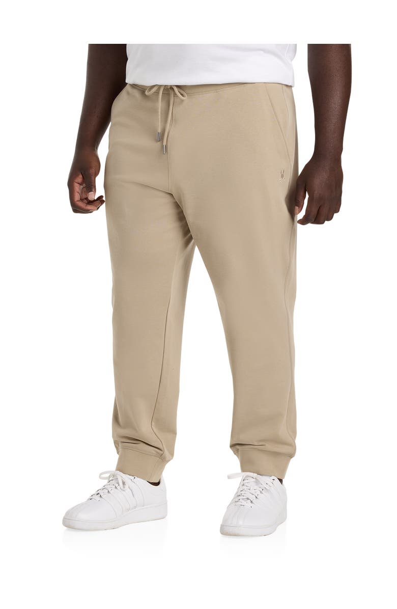 Psycho Bunny Big & Tall Dayton Joggers, Main, color, Stone
