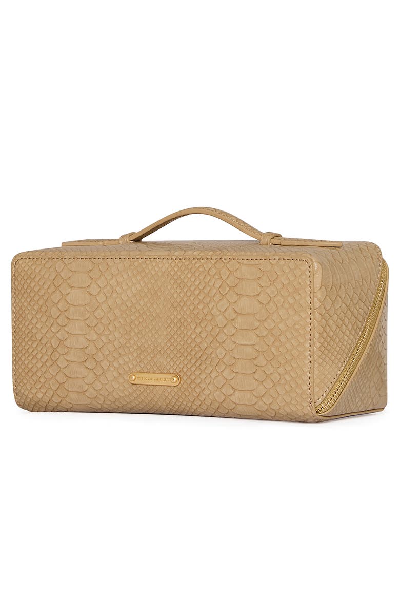 Rebecca Minkoff The Vanity Faux Leather Cosmetics Case, Alternate, color, 