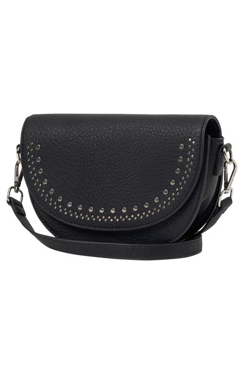 Urban Originals Rocket Vegan Leather Crossbody Bag In Black