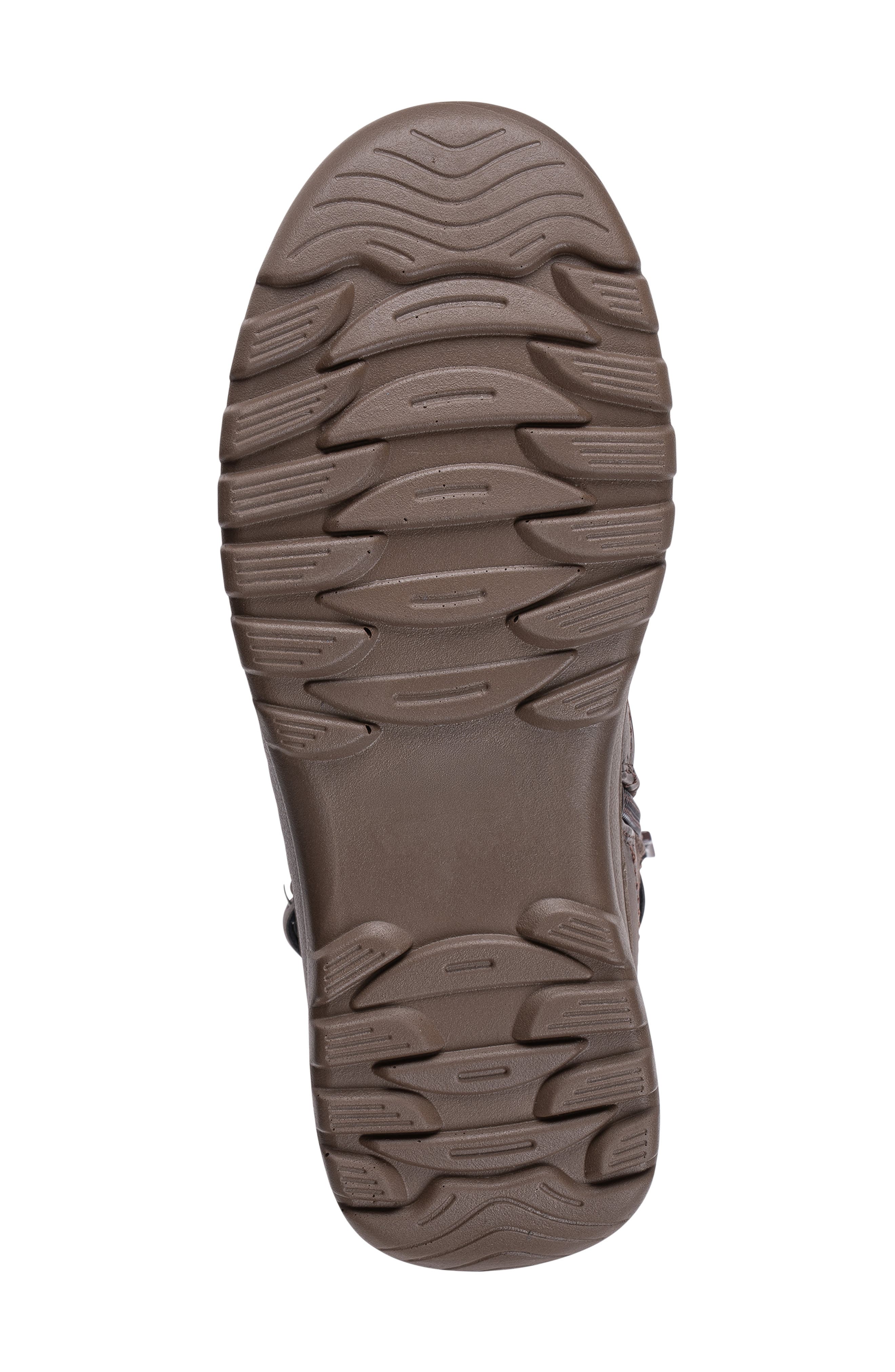 Blake Faux Leather Boot, Alternate, color, BROWN
