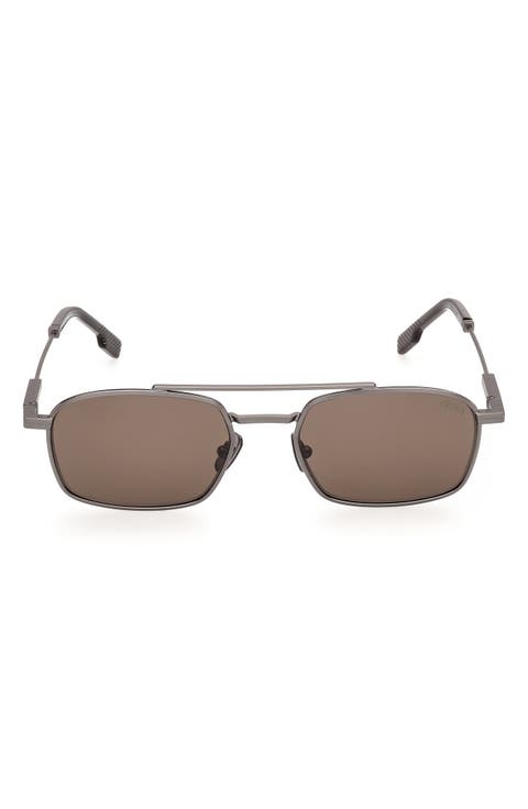 54mm Square Sunglasses