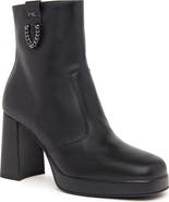 NeroGiardini Chain Platform Bootie