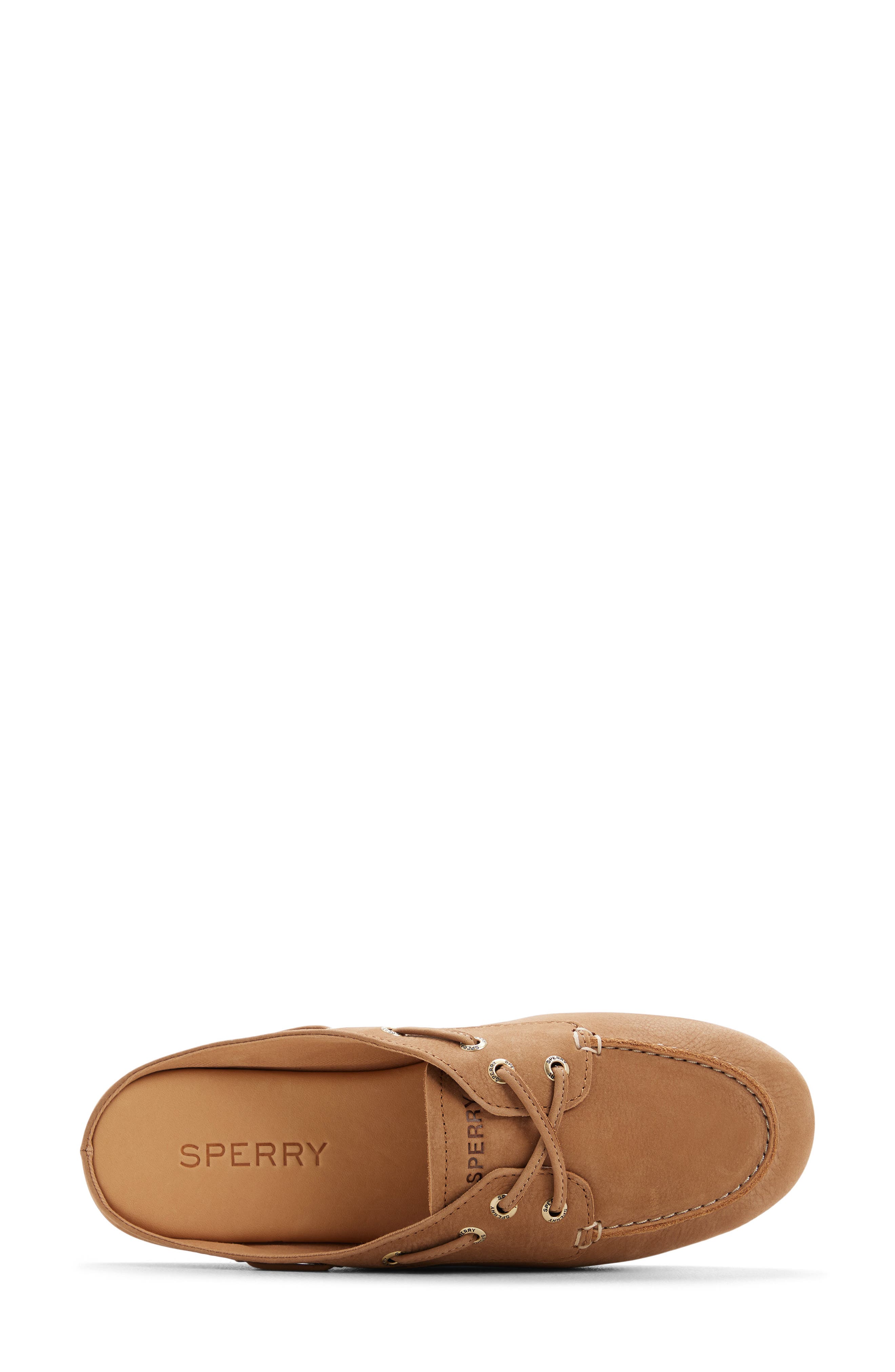 Sperry Slim Boat Mule, Alternate, color, Tan