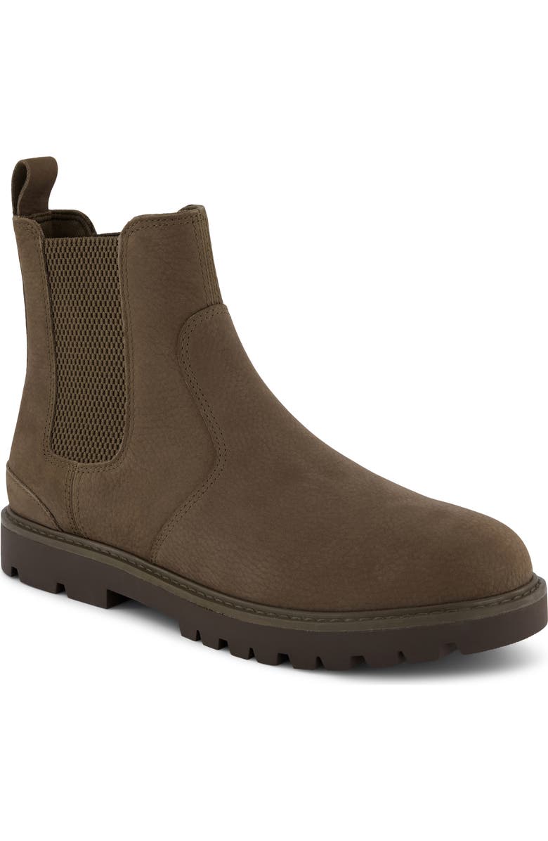 TOMS Griffin Water Resistant Boot, Main, color, Olive