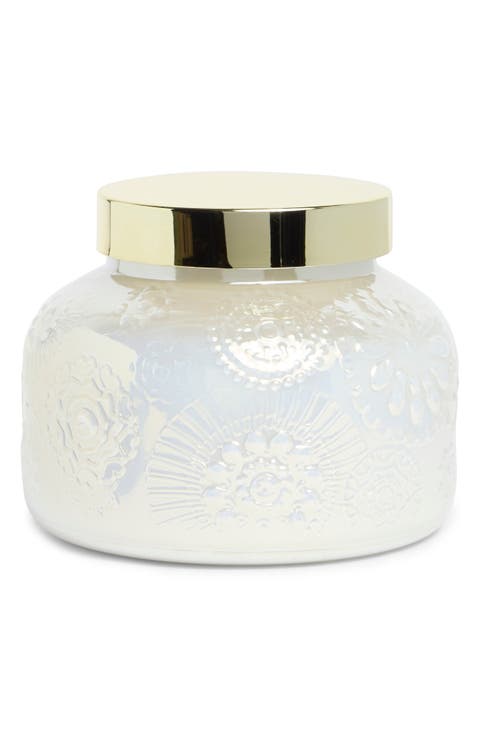 White Mango Garden Jar Candle