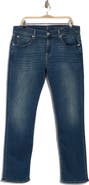 7 For All Mankind Squiggle Stretch Straight Leg Jeans