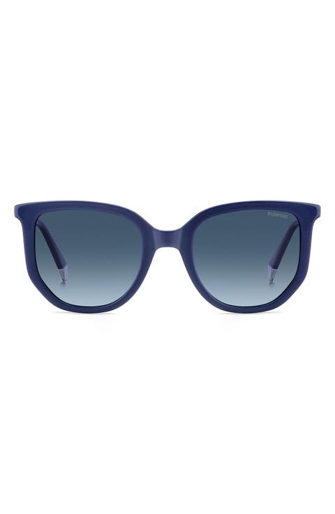 51mm Gradient Square Sunglasses