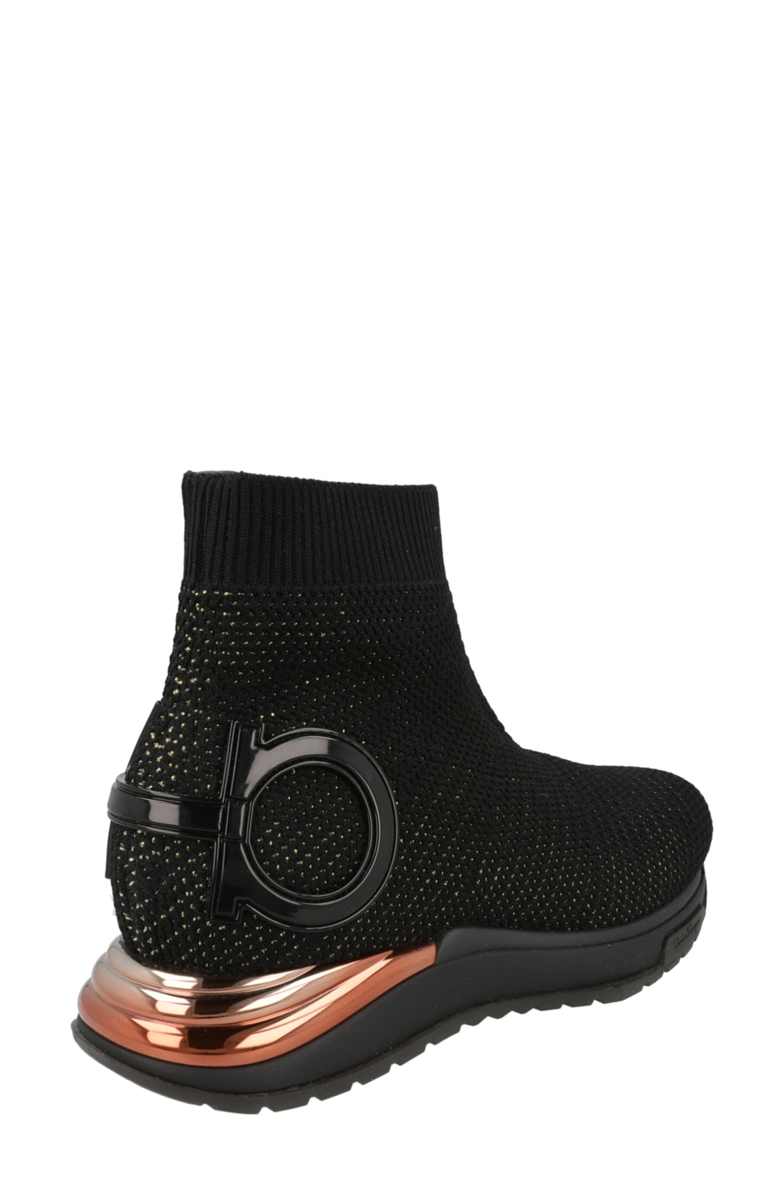 FERRAGAMO Gardena Knit Sneaker, Alternate, color, 