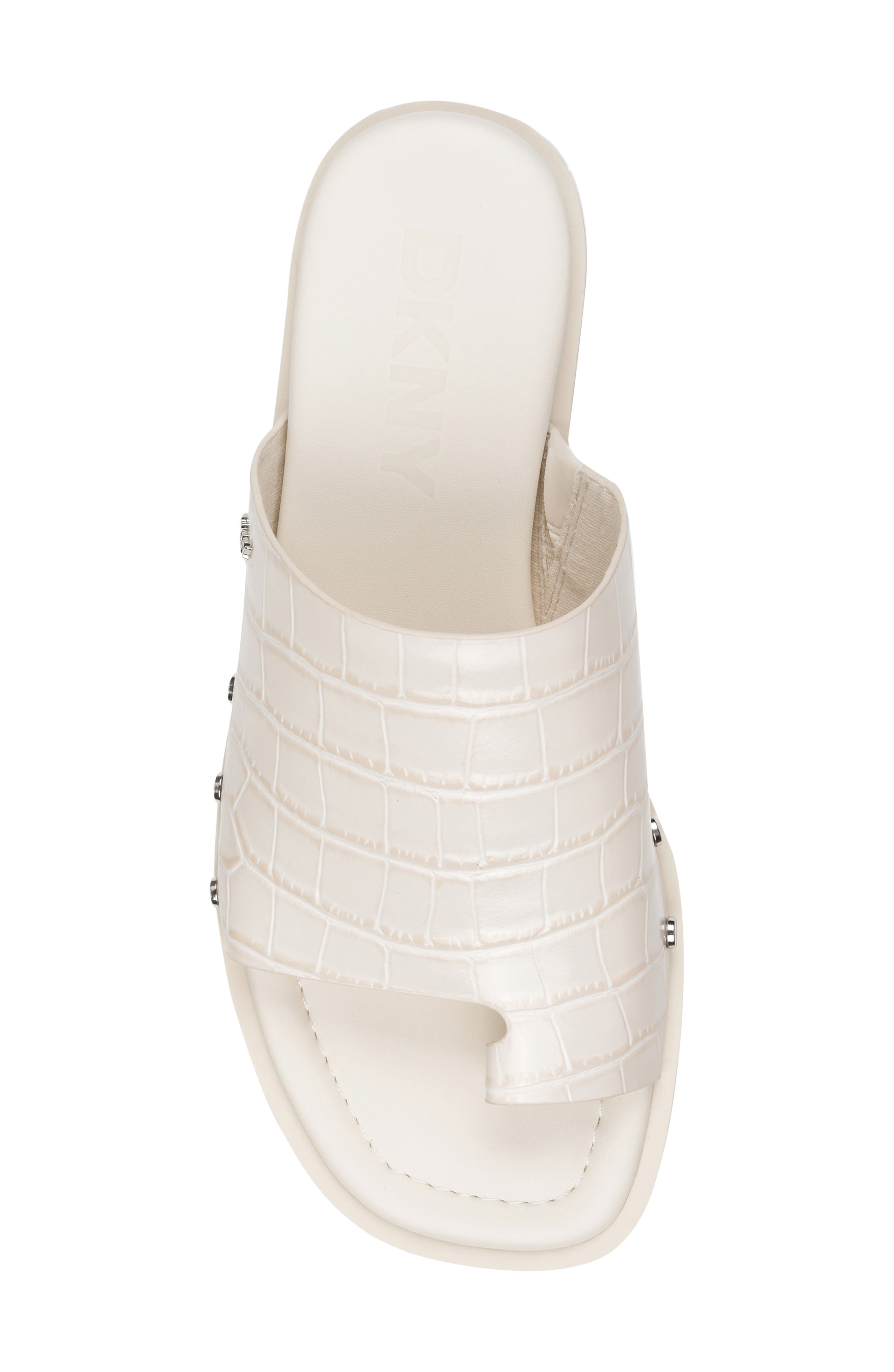 DKNY Colwyn Slide Sandal, Alternate, color, Coconut