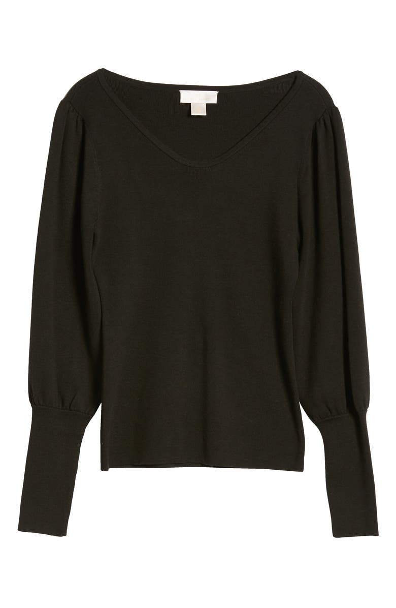 Rachel Parcell Juliet Sleeve Sweater, Alternate, color,