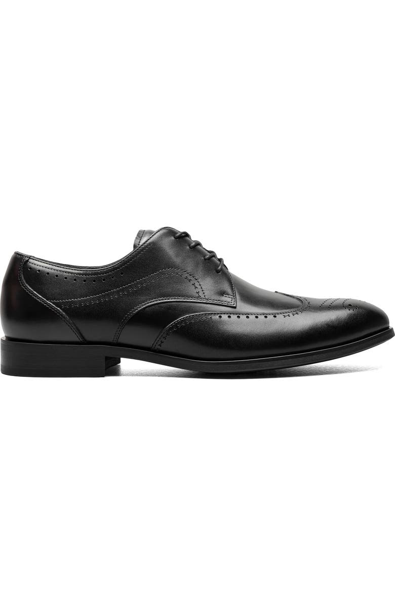Stacy Adams Brayden Wingtip Oxford, Alternate, color, Black