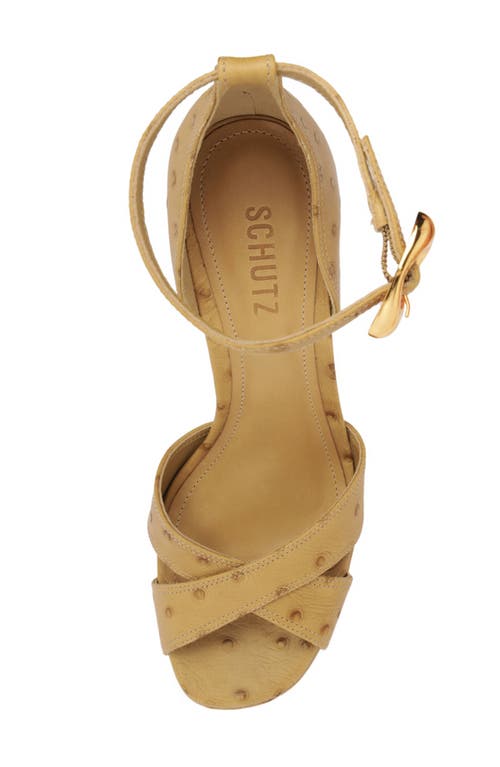 Schutz Jolene Platform Ankle Strap Sandal In Multi