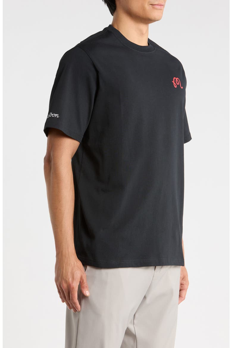 Bermuda Benchmark Cotton Graphic T-Shirt, Alternate, color, BLACK