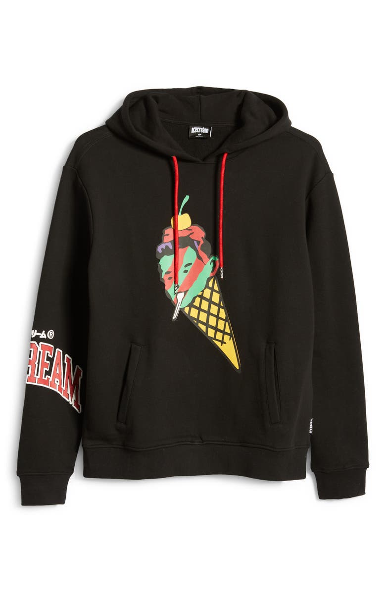 ICECREAM Men's Cone Man Graphic Hoodie, Alternate, color,