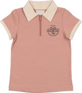 Manière Kids' Half Zip Polo