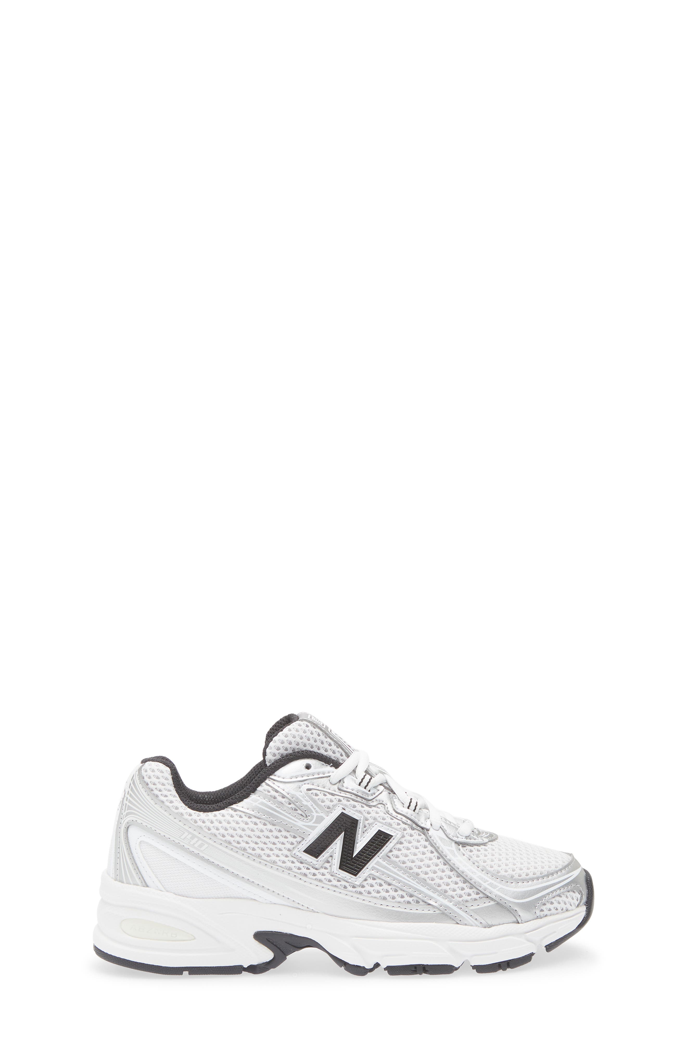 New Balance Kids' 740 Sneaker, Alternate, color, Silver Metallic/ Black