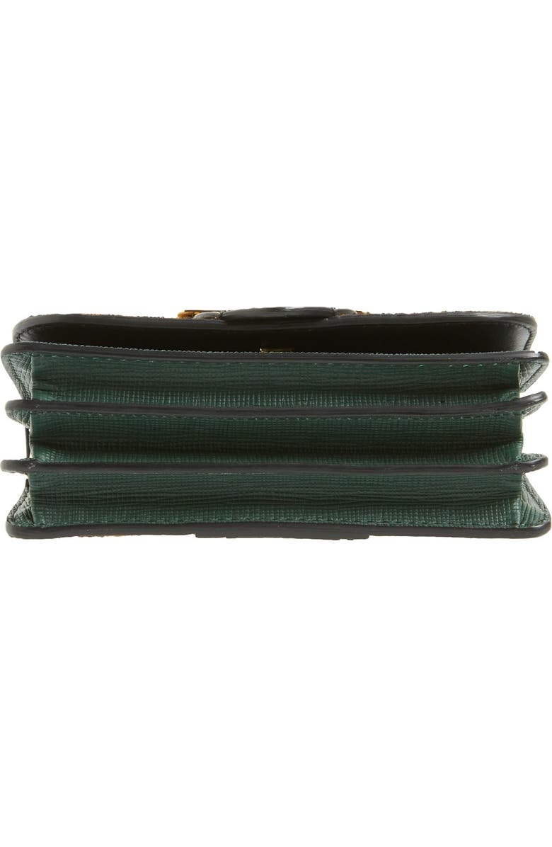 Burberry 'Belt Bag' Mixed Finish Convertible Clutch with Genuine Snakeskin Trim, Alternate, color,