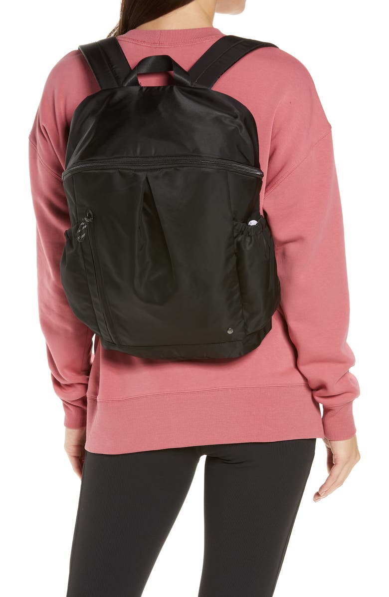 Zella Nylon Backpack, Alternate, color,