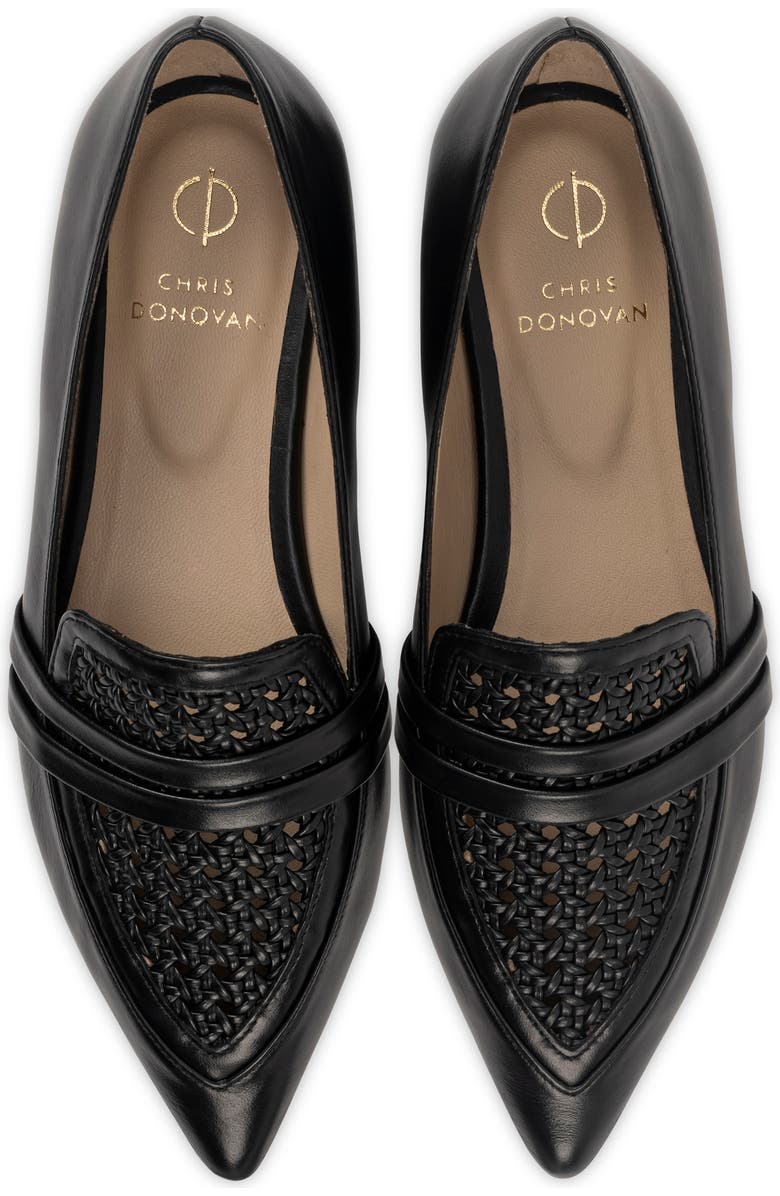 Chris Donovan Footwear Chill Loafer, Alternate, color, Black