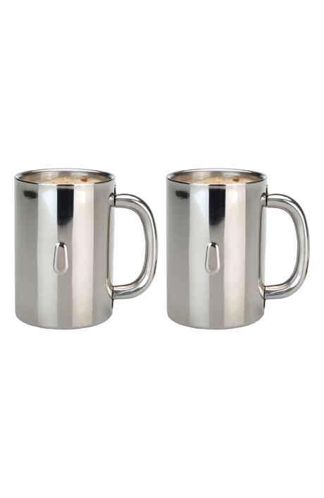 BergHOFF INTERNATIONAL Straight 2-Piece Stainless Steel Coffee Mug Set