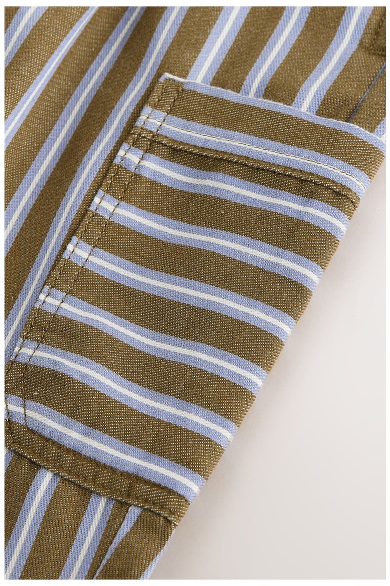 Kids' Stripe Drawstring Pants, Alternate, color, GREEN